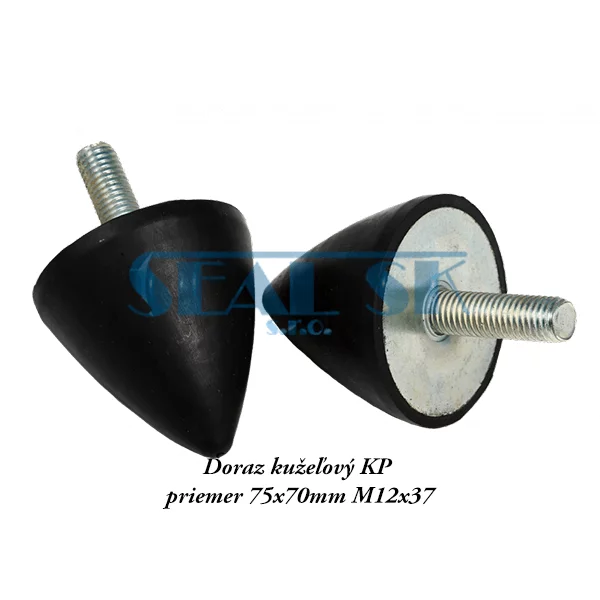 Doraz kužeľový KP priemer 75x70mm M12x37